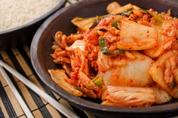 Chou salé au kimchi