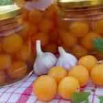 การดองลูกพลัมเชอร์รี่