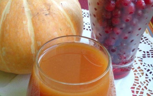 ฟักทองและแครนเบอร์รี่