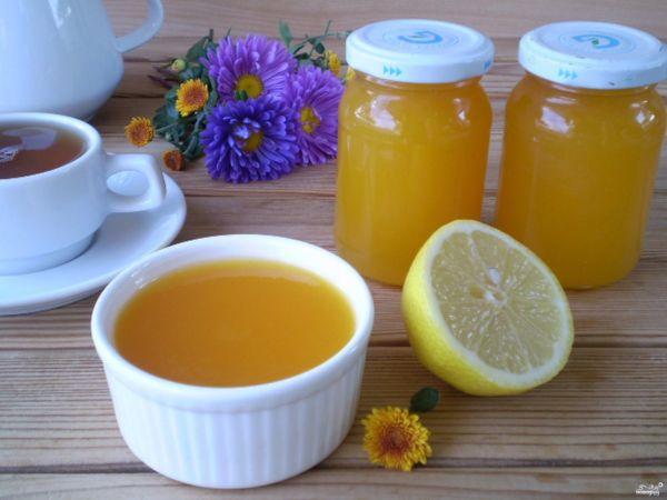 confiture de jus de citron
