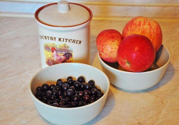 pommes et groseilles