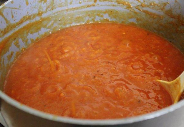 การเตรียมซอส