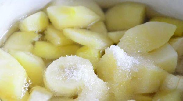 fruits avec du sucre