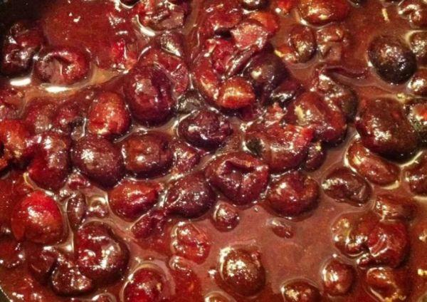 confiture de cerises