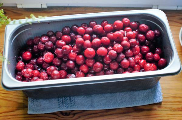 เชอร์รี่แช่แข็ง