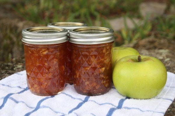 confiture de pommes