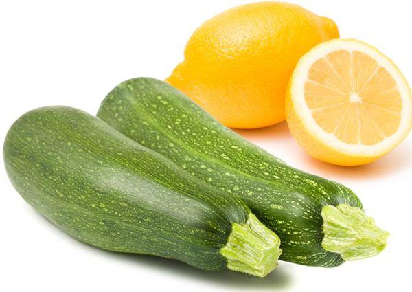 citrons et courgettes