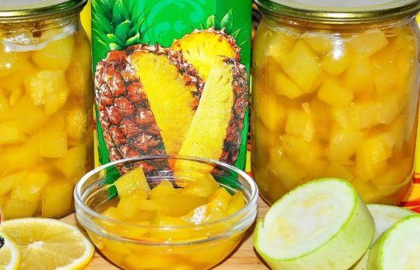 สับปะรดกับบวบ