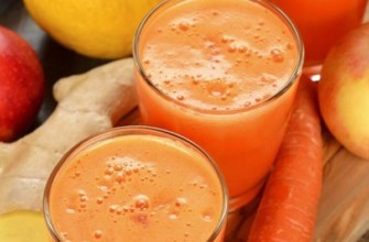 น้ำแอปเปิ้ลและแครอทสำหรับฤดูหนาว