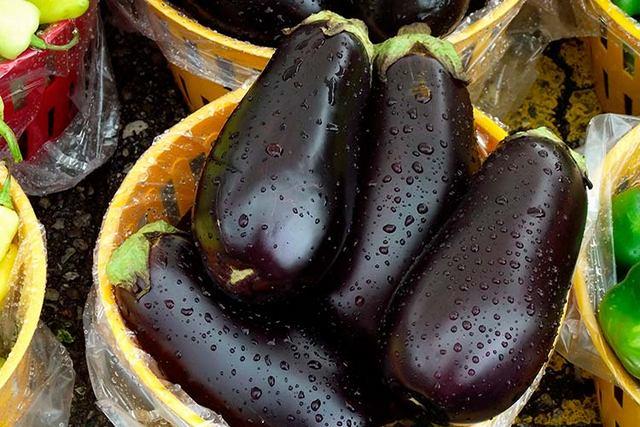 aubergines mûres