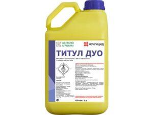 Mode d'emploi et composition du fongicide Title Duo, taux de consommation