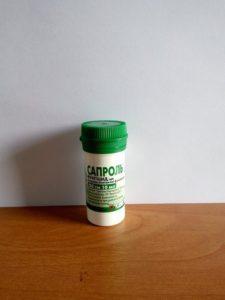 คำแนะนำในการใช้และการผสมสารฆ่าเชื้อรา Saprol อัตราการใช้และสารประกอบที่คล้ายกัน