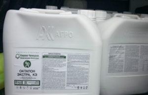 คำแนะนำการใช้และส่วนประกอบของสารกำจัดวัชพืช Octapon Extra อัตราการใช้