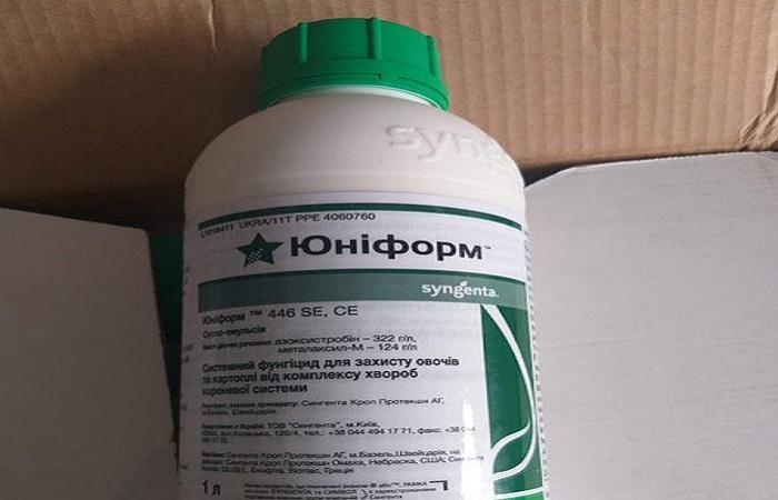 Fongicide uniforme