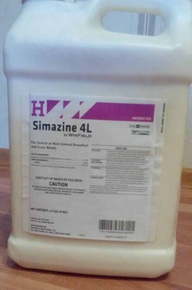 สารกำจัดวัชพืชซิมาซีน