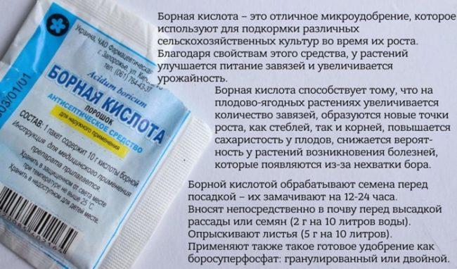 กรดบอริกสำหรับพืช