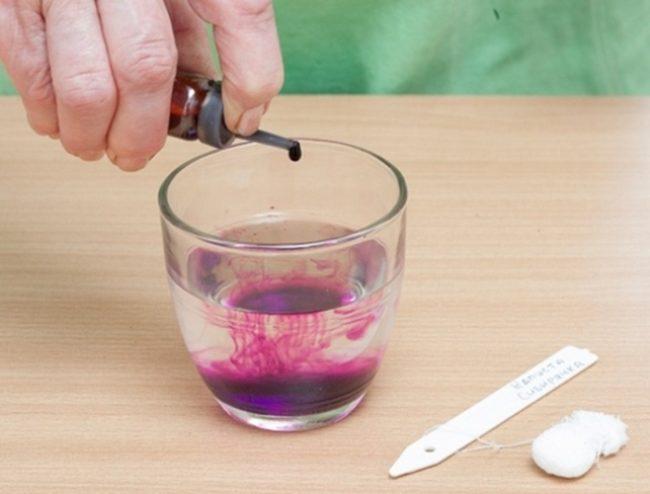 โพแทสเซียมเปอร์แมงกาเนตสำหรับสวน