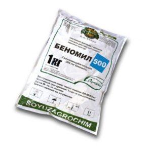 คำแนะนำสำหรับการใช้ Benomyl และองค์ประกอบของสารป้องกันเชื้อรา วัตถุประสงค์และสารประกอบที่คล้ายกัน