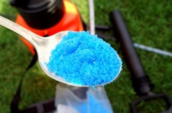 การใช้คอปเปอร์ซัลเฟตในงานสวน