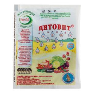 คำแนะนำในการใช้ไซโตวิต ส่วนประกอบของปุ๋ยสำหรับพืชและสารอนาล็อก