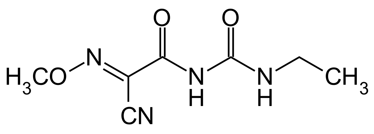 Formule du cymoxanil