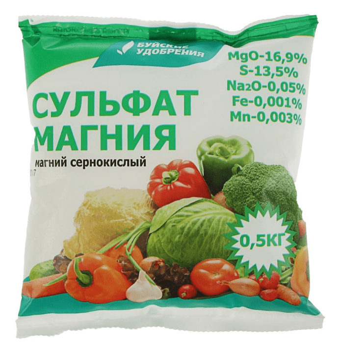 ภาพถ่ายแมกนีเซียมซัลเฟต