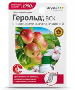 คำแนะนำสำหรับการใช้ Gerold และส่วนประกอบของยาฆ่าแมลง หลักการออกฤทธิ์