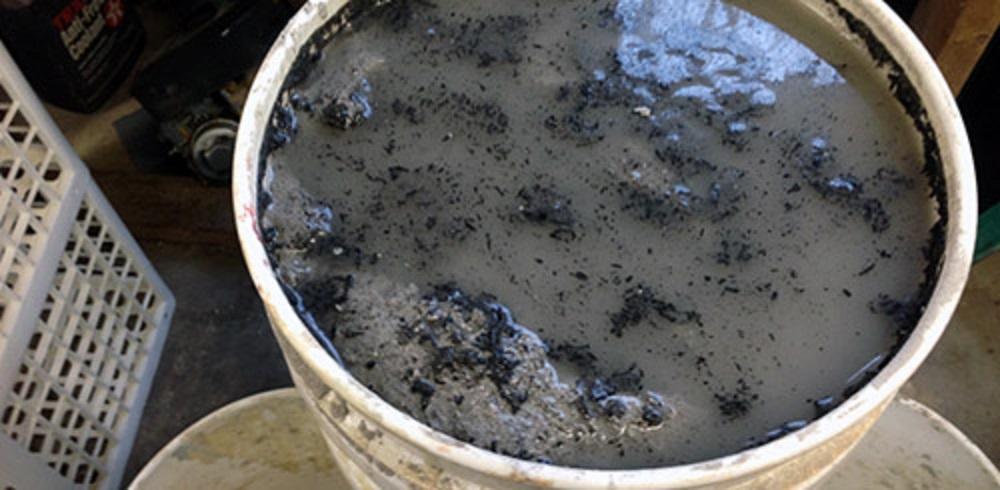 Préparation d'une solution de cendres pour engrais